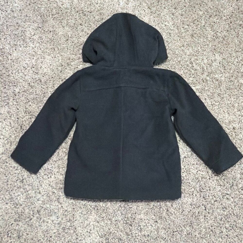 Kardashian Kids Gray Duffle Coat Hooded Winter Jacket 24 Months - Picture 3 of 7